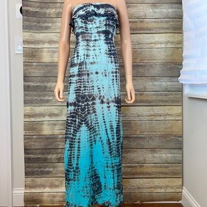 Gypsy 05 Silk Tie-Dyed Sundress